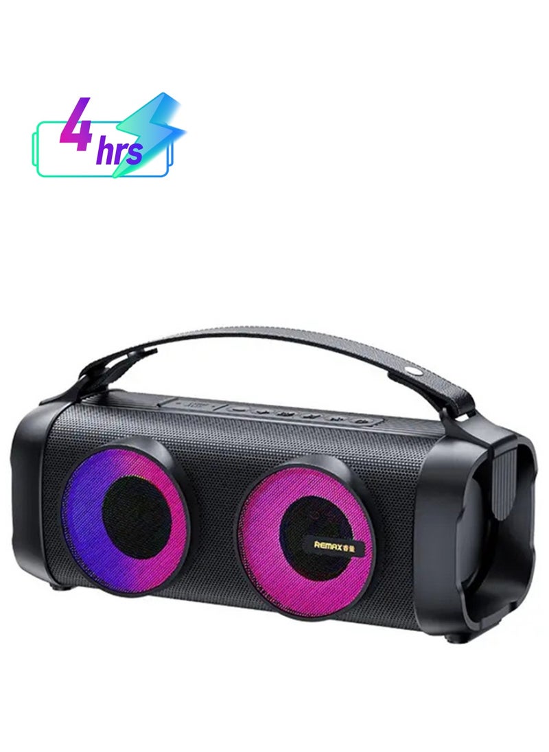 ريماكس ريماكس فريزين مكبر صوت بلوتوث لاسلكي محمول RB-M26 أسود  - Image 1