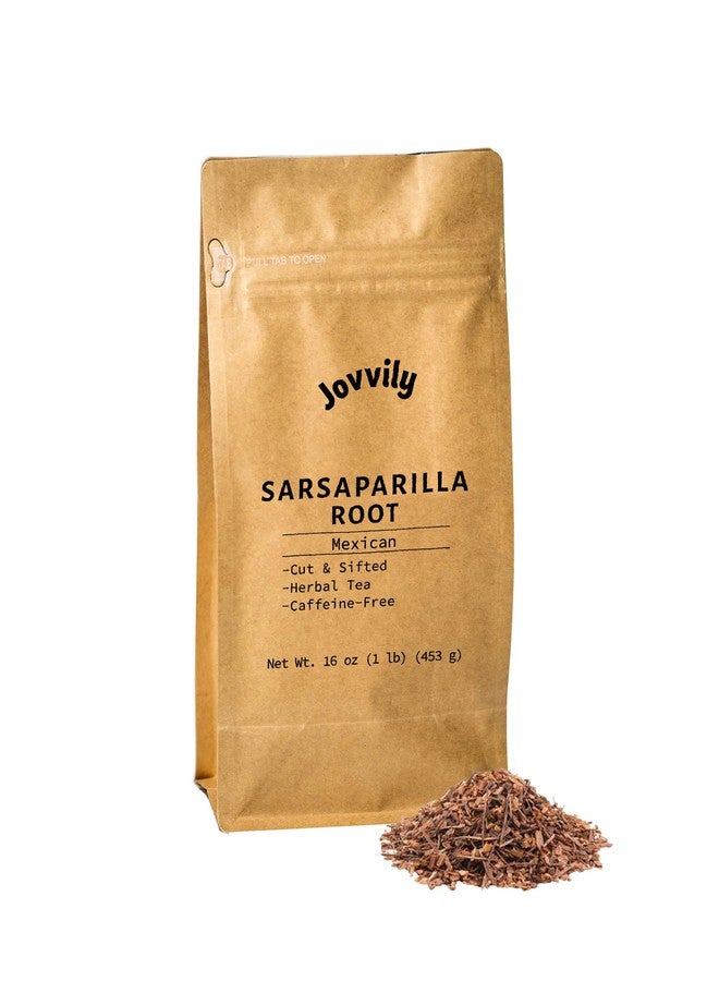 Jovvily Sarsaparilla Root - 1 lb - Cut & Sifted - Herbal Tea - Flavor Modifier - Image 1