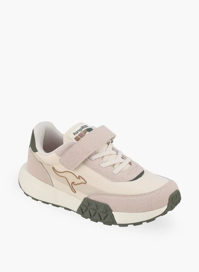 Kangaroos Boys Hook & Loop School Sports Shoes