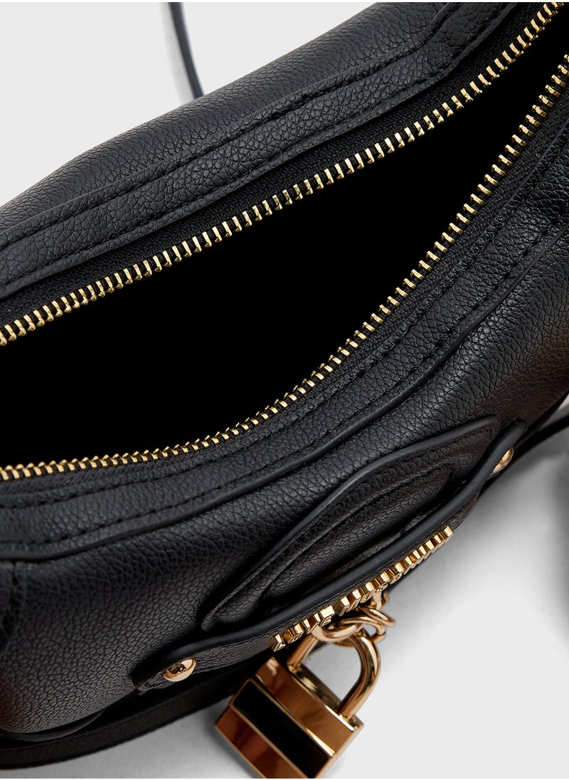 Love Moschino - Top Handle Zip Over Hobo - Image 1