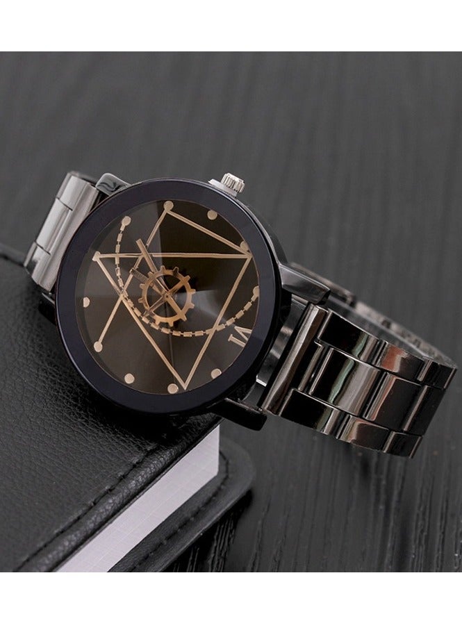 Sharpdo Geometric Pattern Analog Watch ZLF30-2 - Image 4