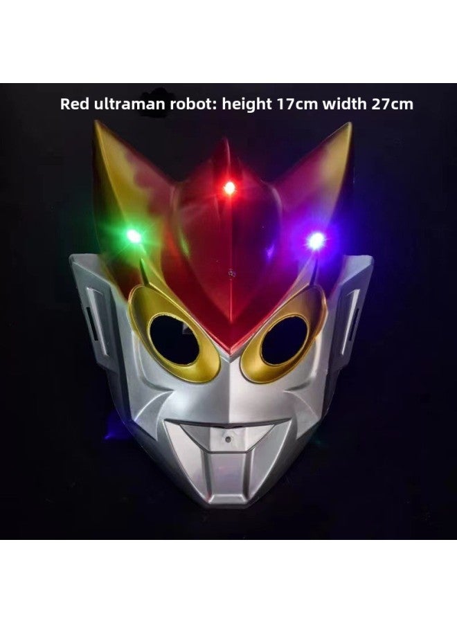Cartoon Animation Superman Mask Altman Cello Mask Stall Attractions Supply Festival Performance Props-Color:The Father Of Ultra Mask - Image 5
