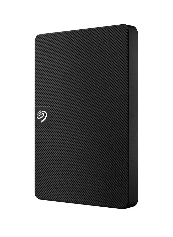 Seagate - 1TB Expansion Portable USB 3.0 External Hard Drive, Micro-USB 3.0 Interface, Bus Powered, Preformatted exFAT, Rescue Data Recovery Services Windows and Mac Compatible, Black | STKM1000400 1 TB - Image 1