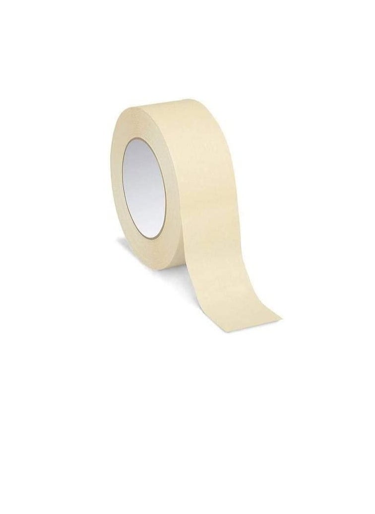 ROBUSTLINE Robustline Adhesive Masking Tape General Purpose Painter's Tape Bulk for Painting, Labeling, Packing, Craft, Art, Home, Office, School Etc. (2 INCH, 8)  - Image 3