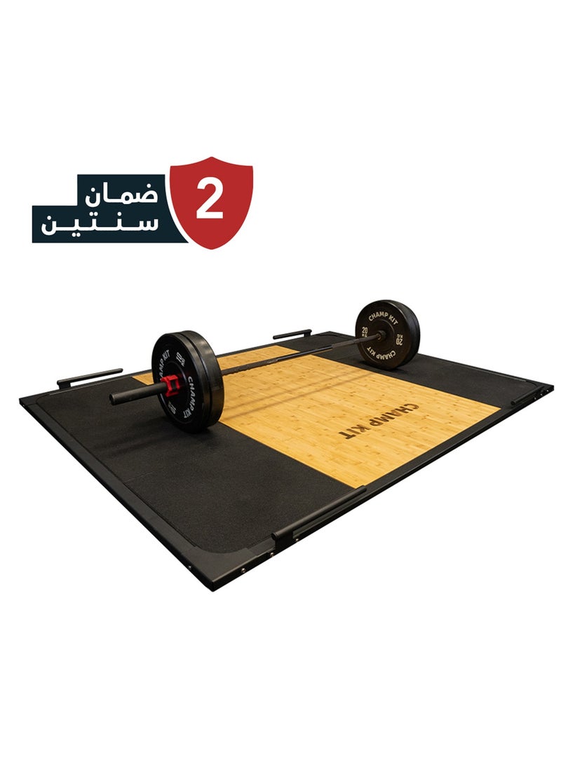 CHAMP KIT Deadlift Training Platform - Ultimate Flooring and Athlete Protection for Gyms and Home Use - Image 1