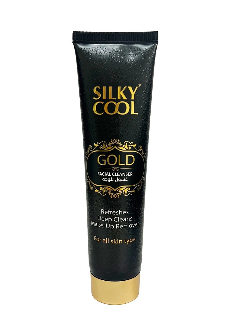 Silky Cool Gold Facial Cleanser 140ml