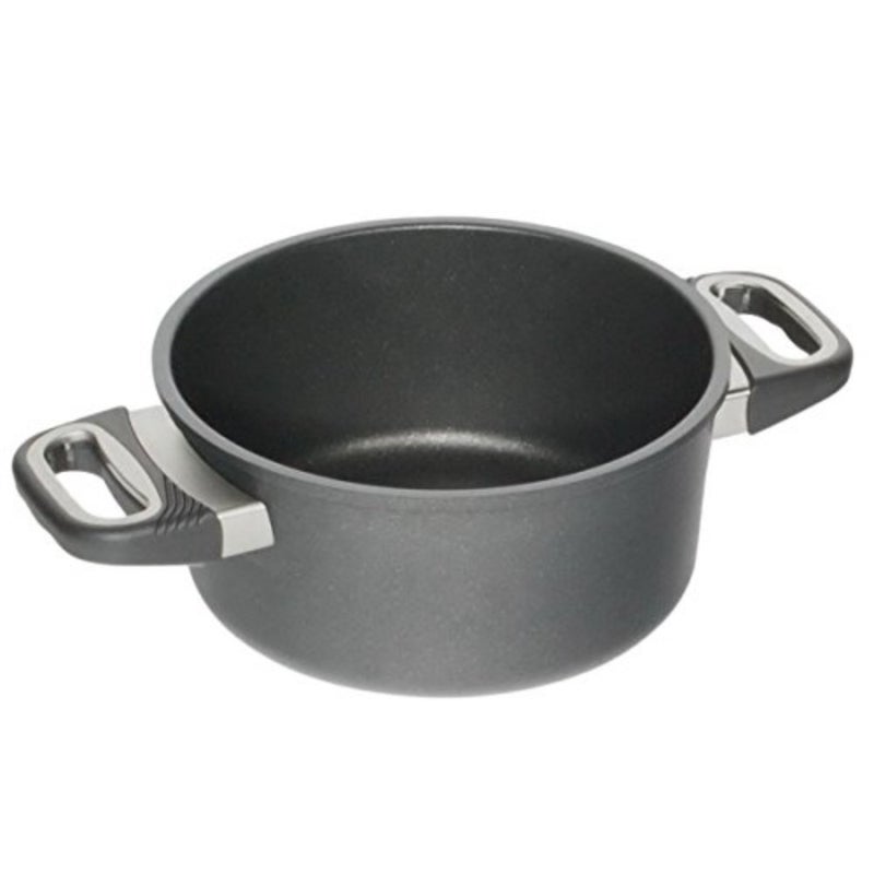 Cast Aluminium Stewing Pan for Induction Cookers 20 cm Height 11 cm Base 15.5 cm - Image 3