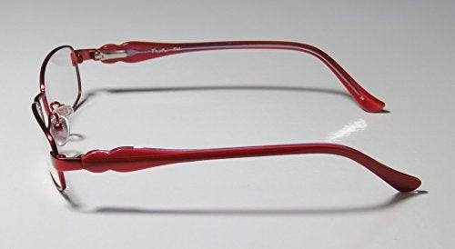 THALIA SODI Thalia Fiel Childrens/Kids/Girls Designer Full-Rim Shape Spring Hinges Upscale For Teens In Style Eyeglasses/Eye Glasses (45-15-120, Red) - Image 4