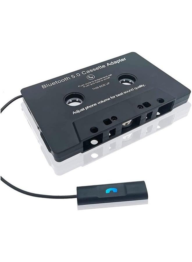 عام Car Audio Bluetooth Cassette Receiver, Tape Player 5.0 Aux Adapter - Image 1