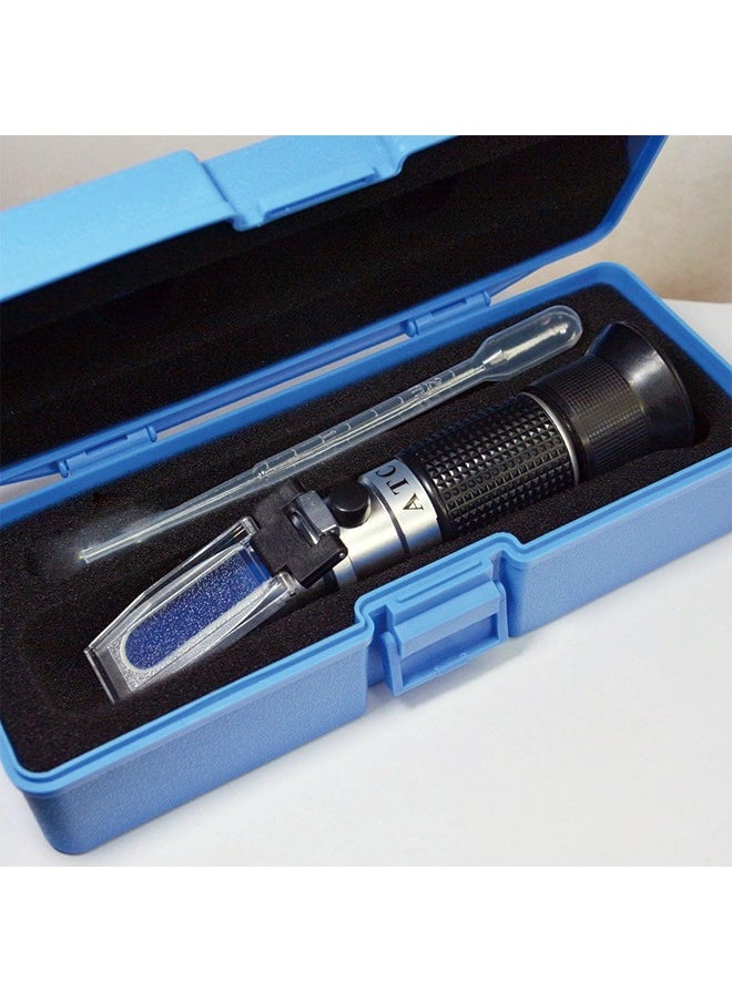 Generic - Honey Refractometer for Honey Moisture, Brix and Baume, 3-in-1 Uses, 58-90% Brix Scale Range Honey Moisture Tester, with ATC, Ideal for Honey, Maple Syrup, and Molasses, Bee Keeping Supplies - Image 1