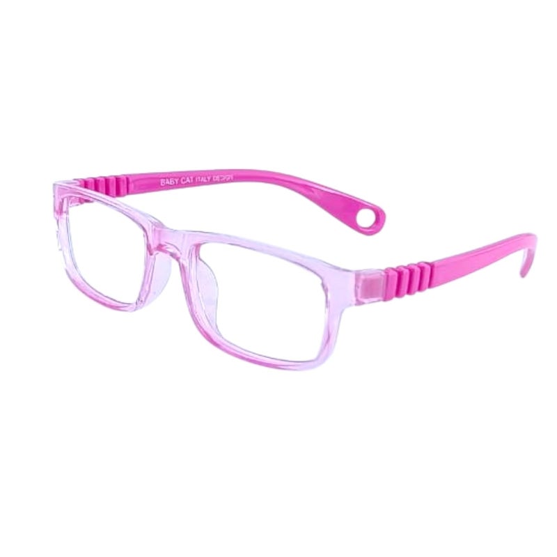 Redex Stylish Full Rim Rectangle Shape Flexible & Unbreakable Eyeglasses for Kids - Image 5