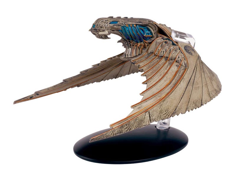 Eaglemoss Star Trek Discovery Klingon Bird of Prey Vehicle with Collector Magazine 4 Multicolor 641945985276
