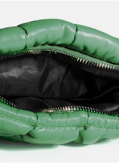 Haute Sauce Chartreuse Quilted Green Cross Body Bag  - Image 2