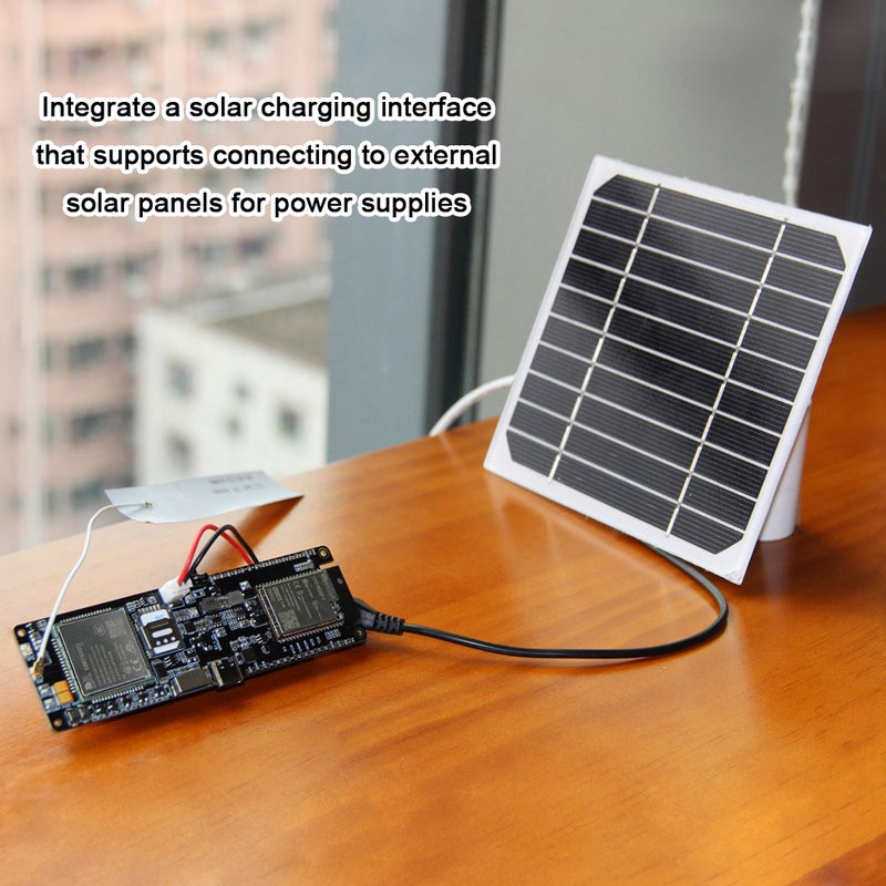 ESP32 MCU Module Solar Charging Development Board Support BeiDou GPS GLONASS Global Positioning - Image 3