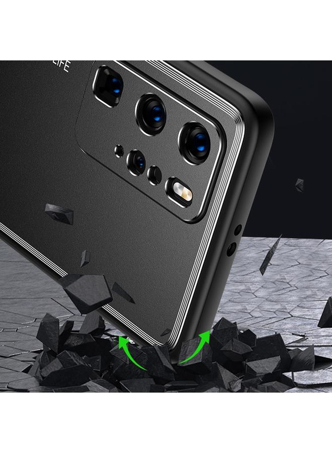 S-TOP Case For Huawei P40 Pro Light and Shadow Series Frosted Metal Phone Case - Image 5