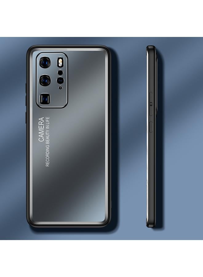 S-TOP Case For Huawei P40 Pro Light and Shadow Series Frosted Metal Phone Case - Image 2