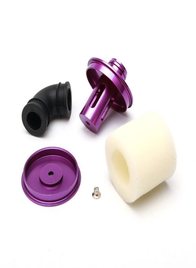 JIUWU RC Aluminum Air Filter for RC HSP Himoto Redcat 1:10 Buggy Truck Upgrade Parts (purple) - Image 4