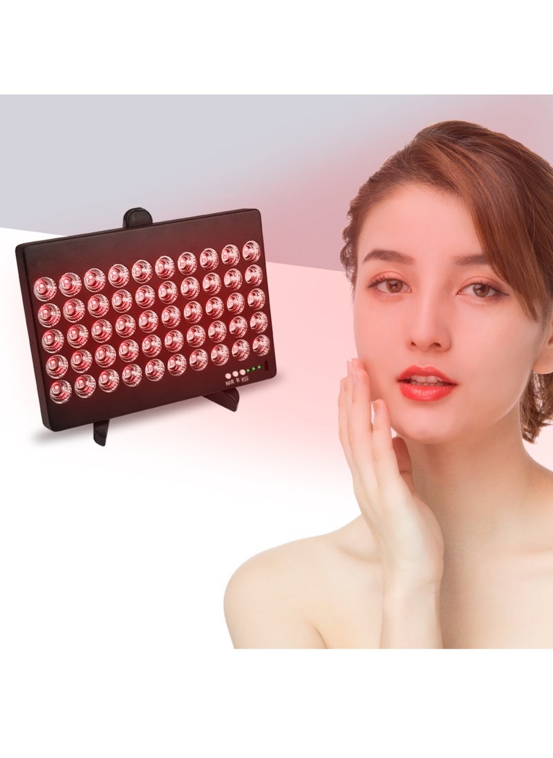 رو سيانل جهاز علاج بأضواء LED الحمراء للوجه والجسم يحتوي على أضواء حمراء بطول موجي 660 نانومتر وأضواء تحت الحمراء بطول موجي 850 نانومتر لتخفيف الألم في العضلات والمفاصل والظهر والعناية بالبشرة  - Image 1