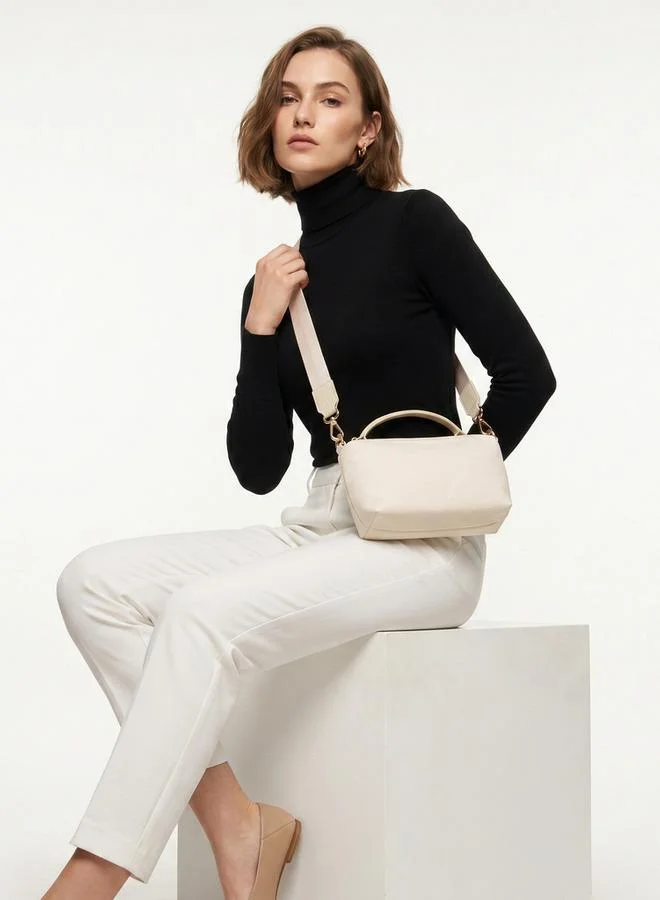 Splash FAV BEIGE Crossbody Bag with Top Handle for Women | Best Price UAE