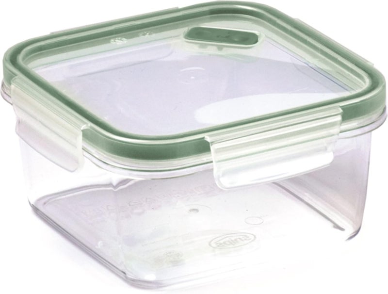Snips |Food Container 0,80 LT Square | Tritan Renew| 50% Certified Recycled Plastic | Made in Italy