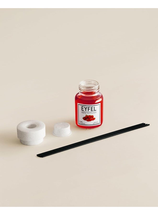 EYFEL REED DIFFUSER- STRAWBERRY 120ML - Image 3