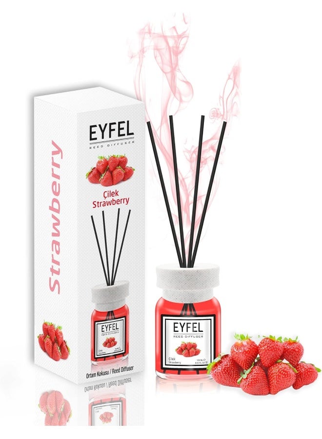 EYFEL REED DIFFUSER- STRAWBERRY 120ML - Image 1