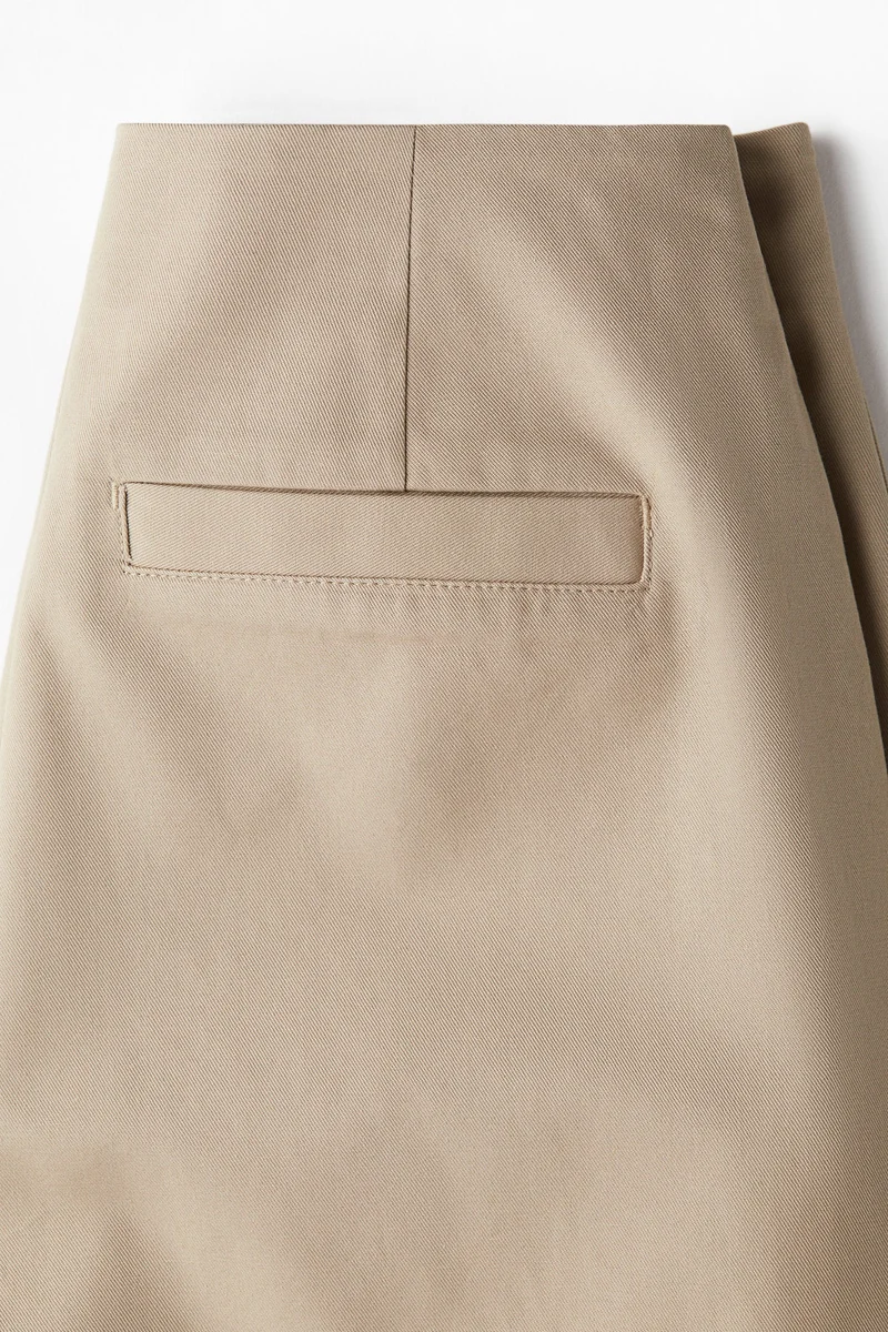 H&M  Twill skort for Women | Best Price UAE
