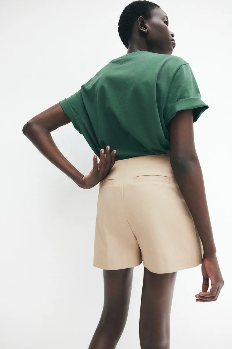 H&M  Twill skort for Women | Best Price UAE