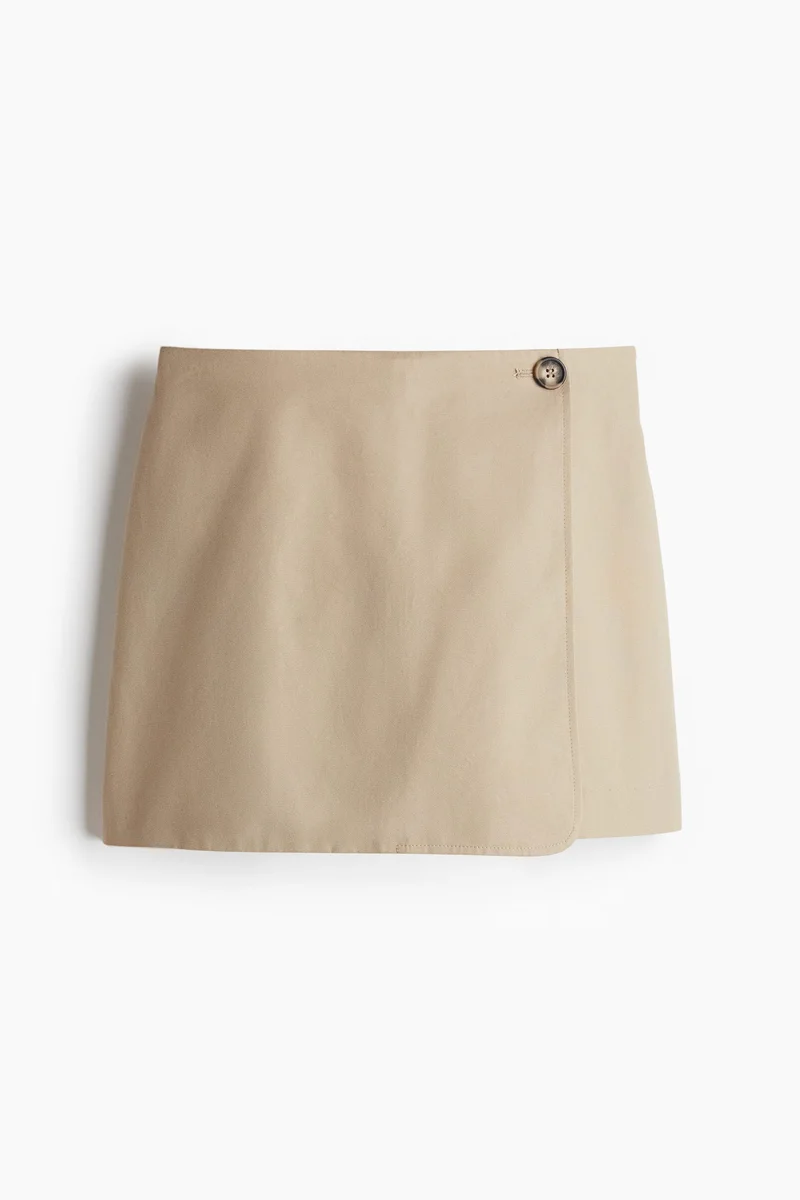 H&M  Twill skort for Women | Best Price UAE