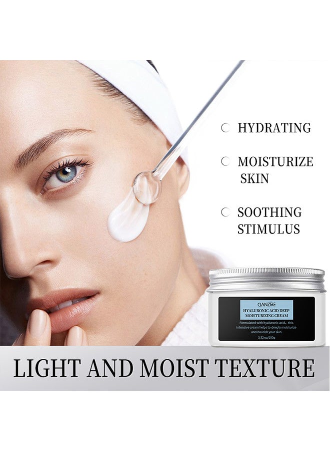 QANZIRE Hyaluronic acid moisturizing face cream - Image 2