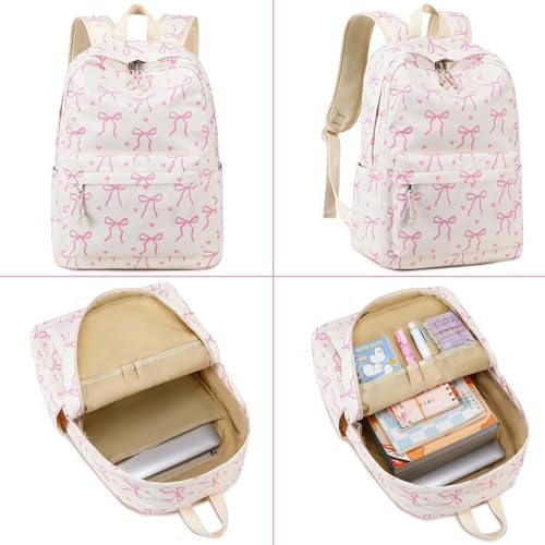 LOIDOU Backpack for Teen Girls Middle-School Primary Elementary Bookbags 17inch Kids Backpack Women laptop Backpack Lightweight Casual Daypack - Image 3