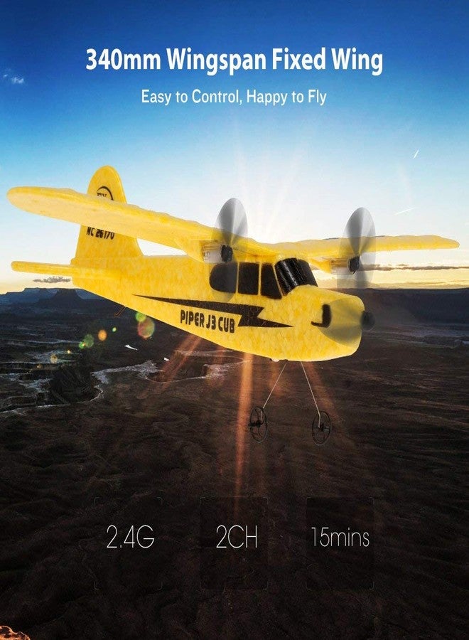 Goolsky FX-803 RC Airplane 2.4G 2CH 340mm Wingspan Remote Control Glider Fixed Wing Aircraft - Image 4