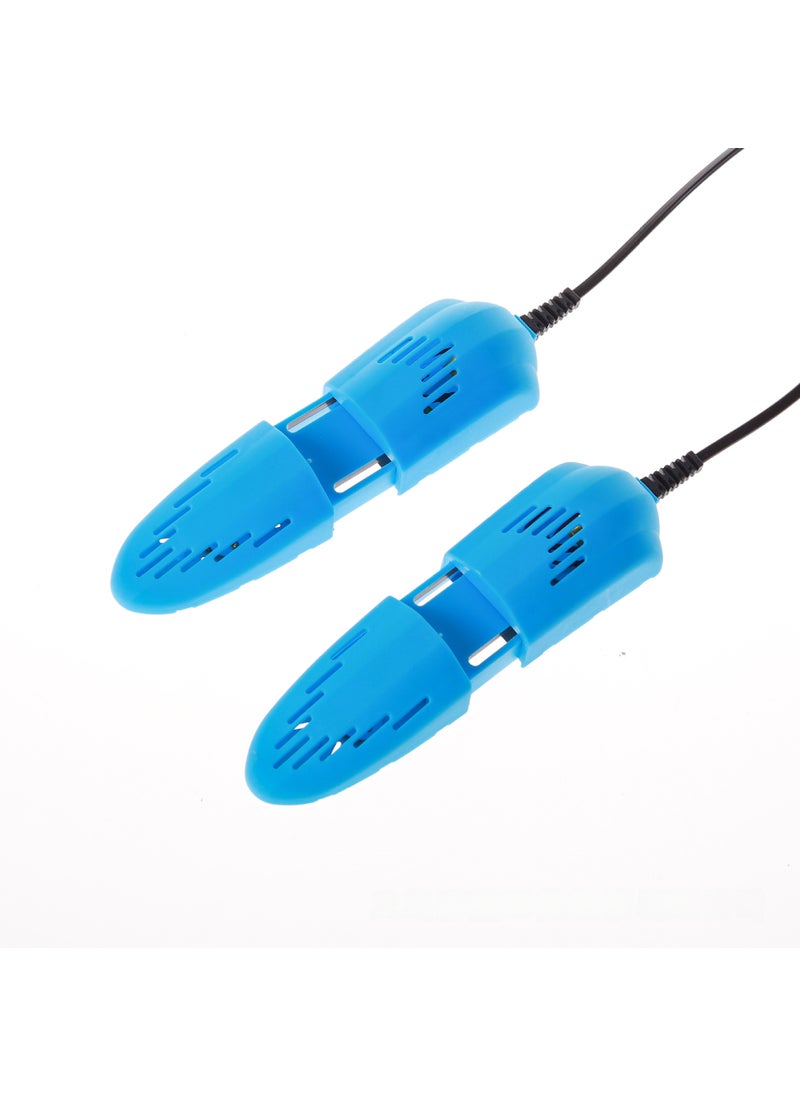 Generic Multifunctional Shoe Dryer Deodorizer Sterilizer GB blue telescopic 