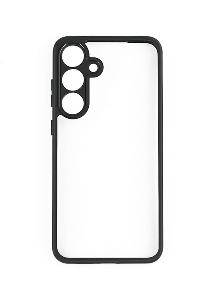 Case Cover Shockproof Hard PC Back Soft TPU Frame Anti-yellowing Slim Protective Cover Compatible with Samsung Galaxy S25 Plus  (Clear) - Image 2