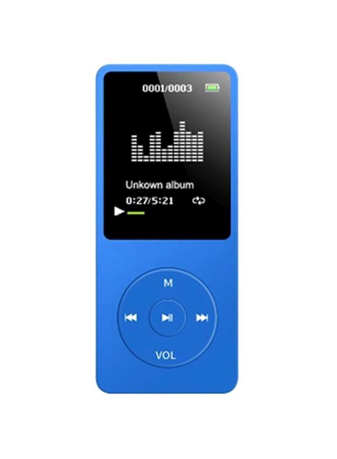 NIBEMINENT Portable MP3 Music Player H310-BL Blue/Black 