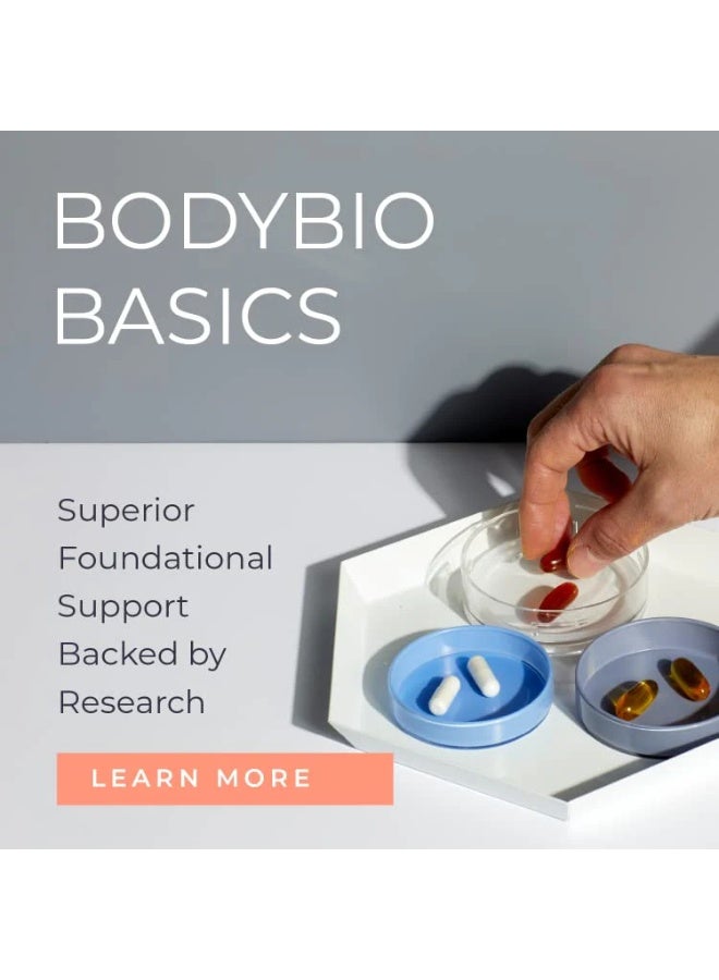 BodyBio Vitamin B+ 90caps -BodyBio - Image 3