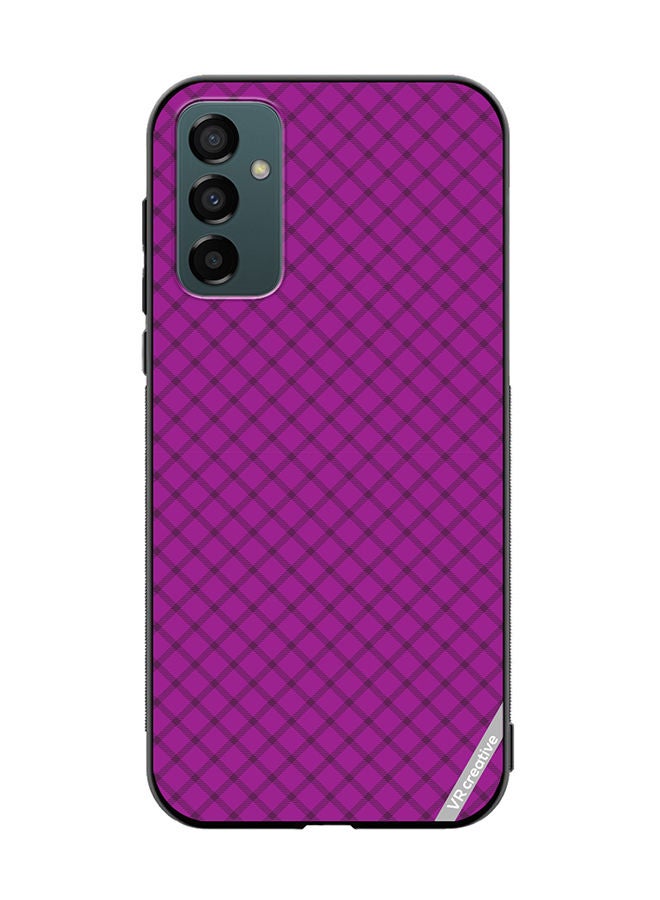 VR CREATIVE Protective Case Cover For Samsung Galaxy F23 Cheks Color Square Geometric Texture Design Multicolour - Image 1