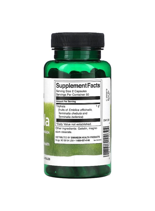 SWANSON سوانسون، تريهالا مع أملاء، بيهدا وهارادا، 500 ملغ، 100 كبسولة - Image 2