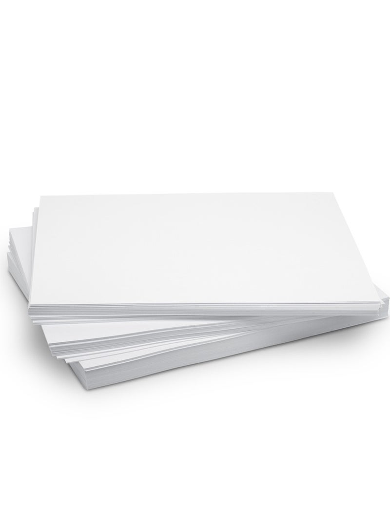 firstnock White Card stock 300GSM A4 50 Sheets Art Matt Paper Card Stock Thick Paper Flyers, Art Prints, Educational Materials, Invitations, DIY Projects Card Paper Blank White Cards - Image 4