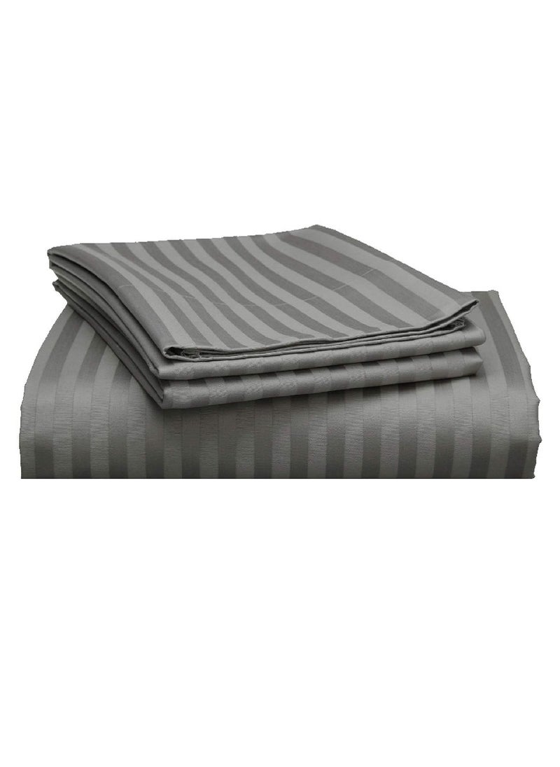 Blueberry Extra Deep Pocket Sheets 100% Cotton 3 Piece Sheet Set 150x200 20cm  - Image 1