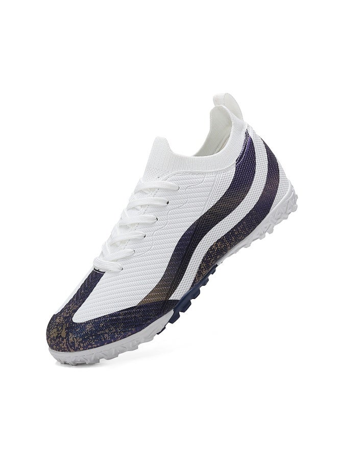 Sky View Men's And Women's Firm Ground Soccer Cleats Unisex Low-Top Football Cleats IC/IN Professional Training Outdoor Indoor Lightweight Soccer Shoes - Image 1
