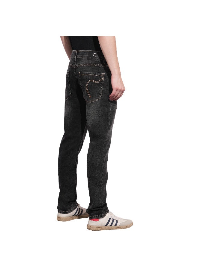 Being Human Mens Grey Tone Slim Fit Denims - Image 3