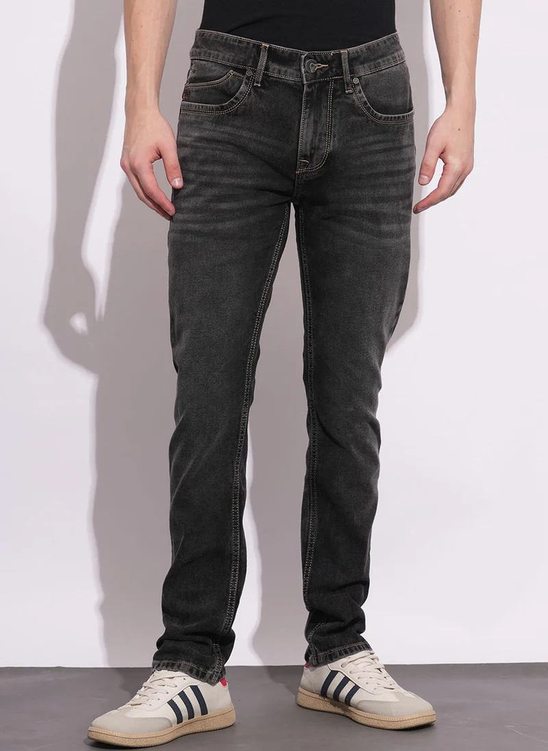 Being Human Men Classic Slim Fit Light Fade Stretchable Jeans