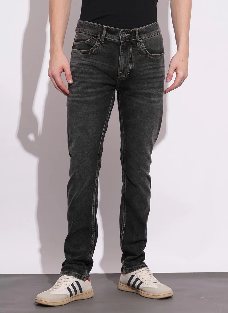 Being Human Men Classic Slim Fit Light Fade Stretchable Jeans