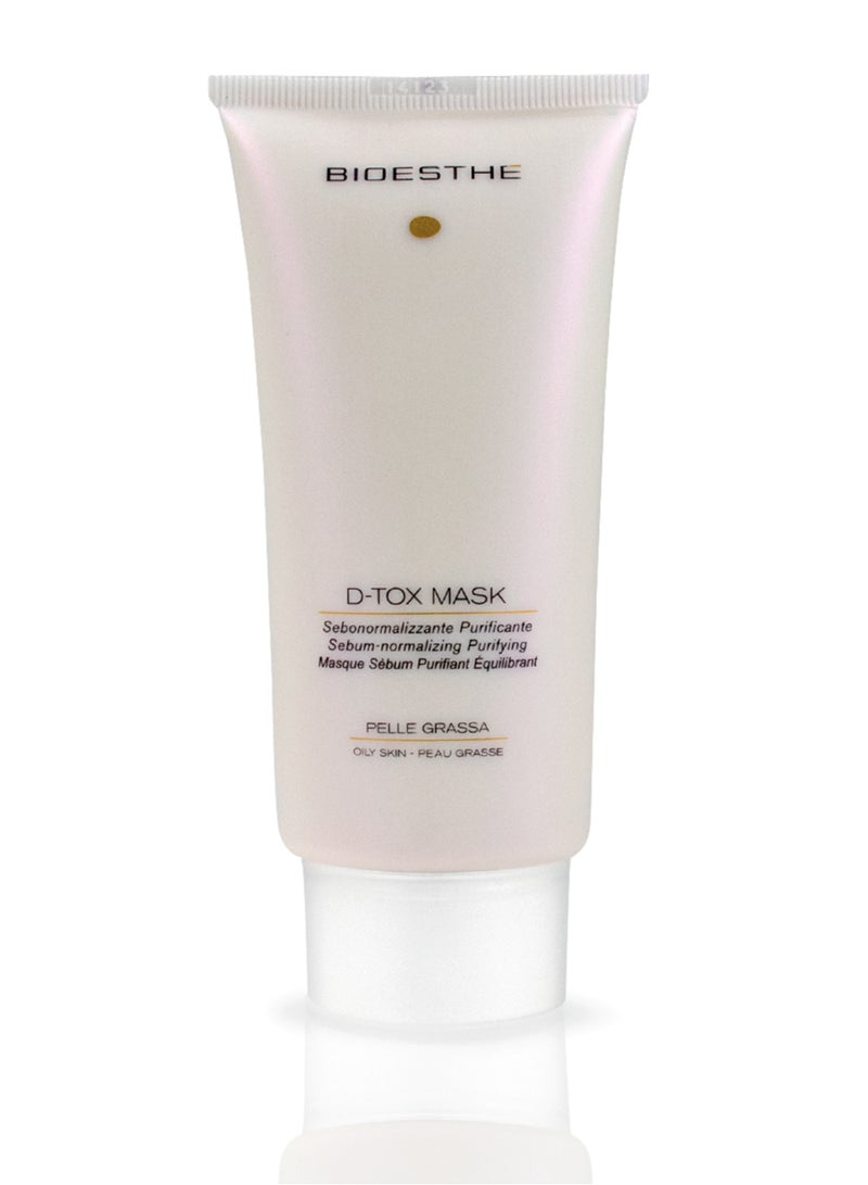 Bioesthe D-TOX MASK - Purifying & Sebum-Regulating Beauty Mask with Essential Oils & Natural Ingredients – 100ml - Image 1