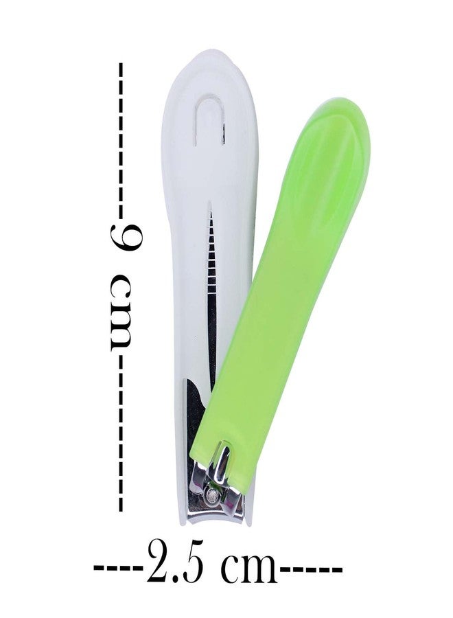 Fully Stainless Steel Nail Cutter Set for Men and Women| Sharp Nail Clippers for Fingernail Clippers Toenails (Set of 2) - Image 1