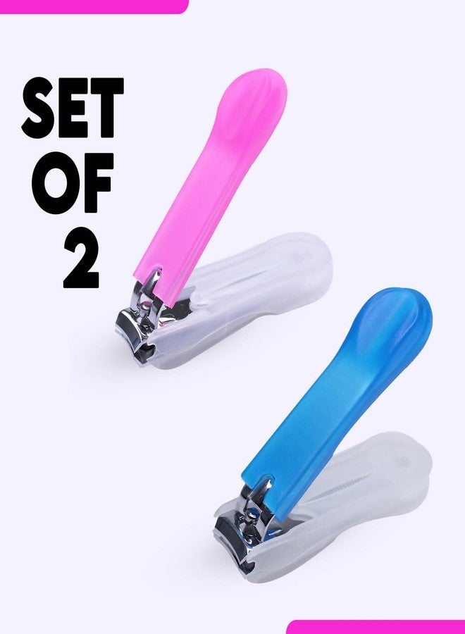 Fully Stainless Steel Nail Cutter Set for Men and Women| Sharp Nail Clippers for Fingernail Clippers Toenails (Set of 2) - Image 5