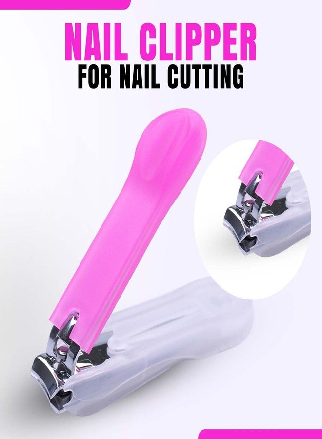 Fully Stainless Steel Nail Cutter Set for Men and Women| Sharp Nail Clippers for Fingernail Clippers Toenails (Set of 2) - Image 2