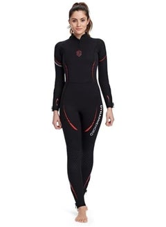 DYNAMICNORD DYNAMIC NORD FULLSUIT WOMEN 5MM SL-52 BLACK/RED  - Image 2