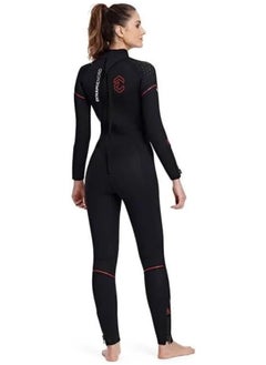 DYNAMICNORD DYNAMIC NORD FULLSUIT WOMEN 5MM SL-52 BLACK/RED  - Image 4